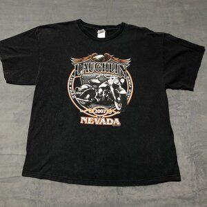 Laughlin Rally at the Regency black XL t shirt Motorcycles